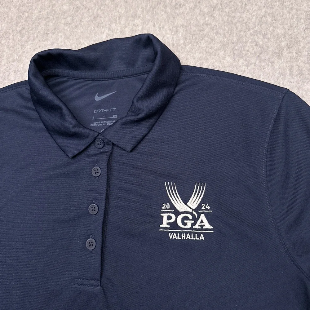 Nike Dri-Fit Victory Polo Shirt 2024 PGA Valhalla Women's Small Golf Performance